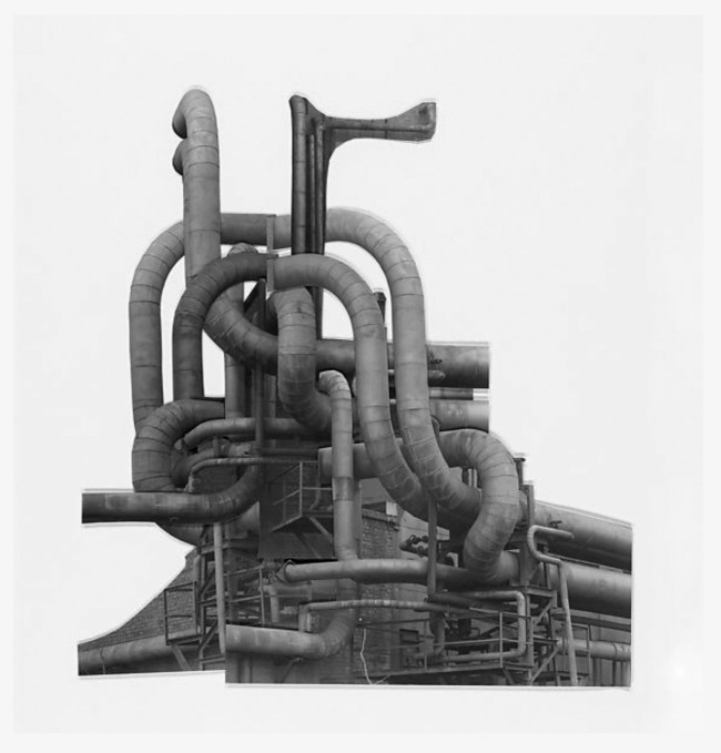 Bernd Becher (German, 1931-2007) '[Assemblage of Pipes]' 1964 or later