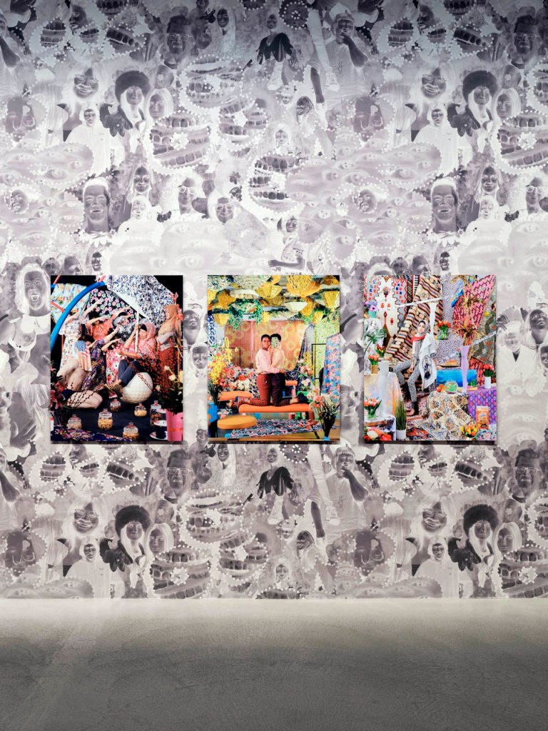 Leonard Suryajaya (Chinese-Indonesian, b. 1988) From the series 'False Idol' 2016-2020 (installation view)