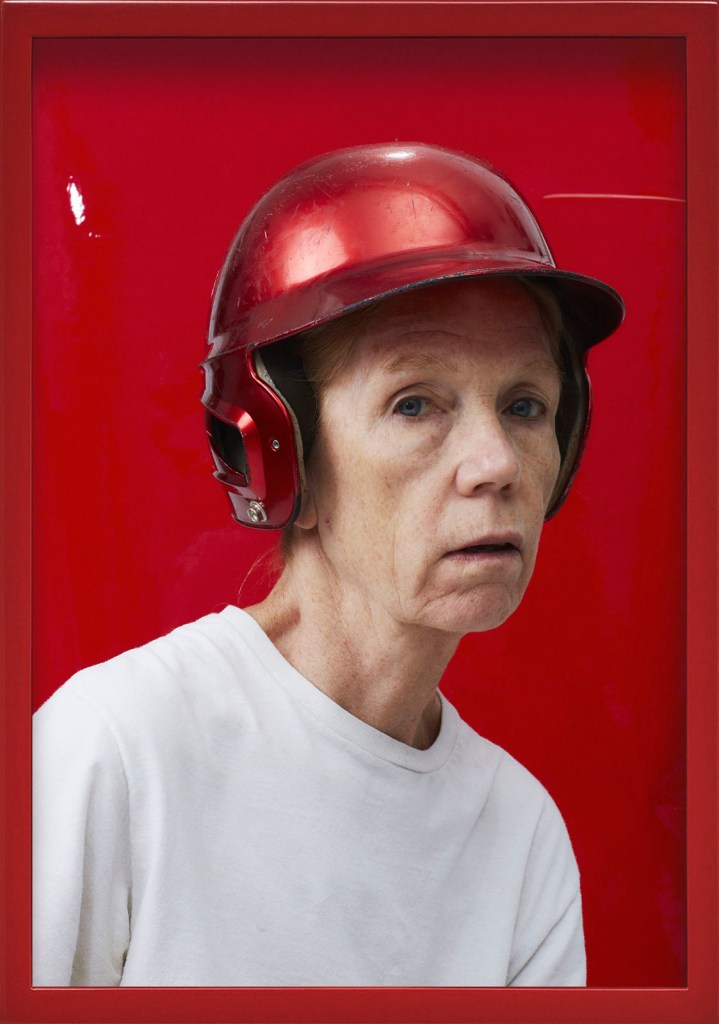 Charlie Engman (American, b. 1987) 'Baseball Mom' 2017 from the exhibition 'Chosen Family – Less Alone Together' at the Fotomuseum Winterthur, Zurich, Switzerland, June - Oct, 2022