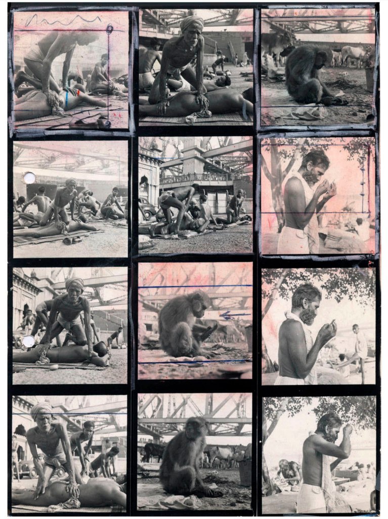 Frank Horvat (Italian, 1928-2020) 'Howrah Bridge, Kolkata, India' 1953-1954 from the exhibition 'Frank Horvat. 50-65' at Jeu de Paume, Château de Tours, June - Oct, 2025