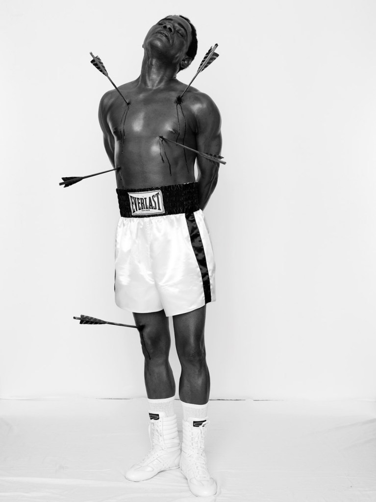 Samuel Fosso (Nigerian born Cameroon, b. 1962) 'Self-Portrait (Muhammad Ali)' 2008