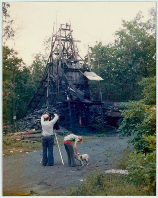 Unknown photographer. 'Bernd and Max Becher, Kintzel Coal Company, Big Lick Mountains, Schuylkill County, Pennsylvania' 1978