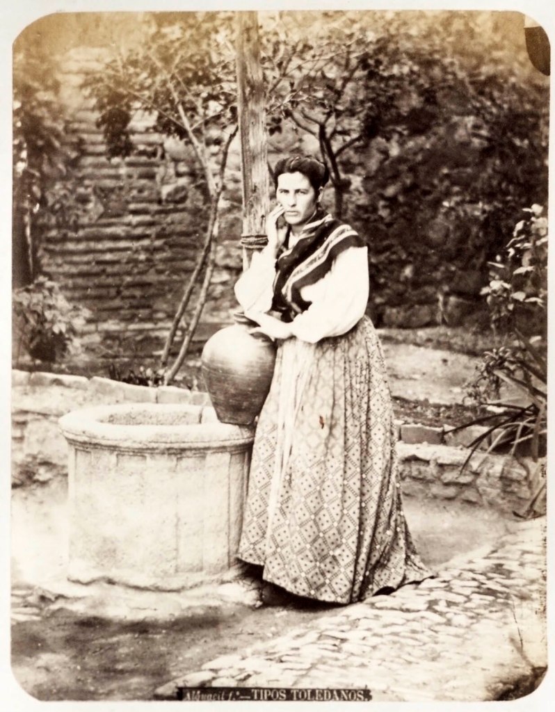 Casiano Alguacil Blázquez (1832-1914, photographer) 'Inhabitants of Toledo' c. 1880s