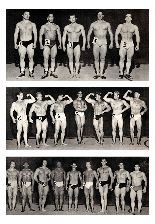 Bob Jones (American) 'Short Mens Class', 'Untitled', 'Untitled' 1952