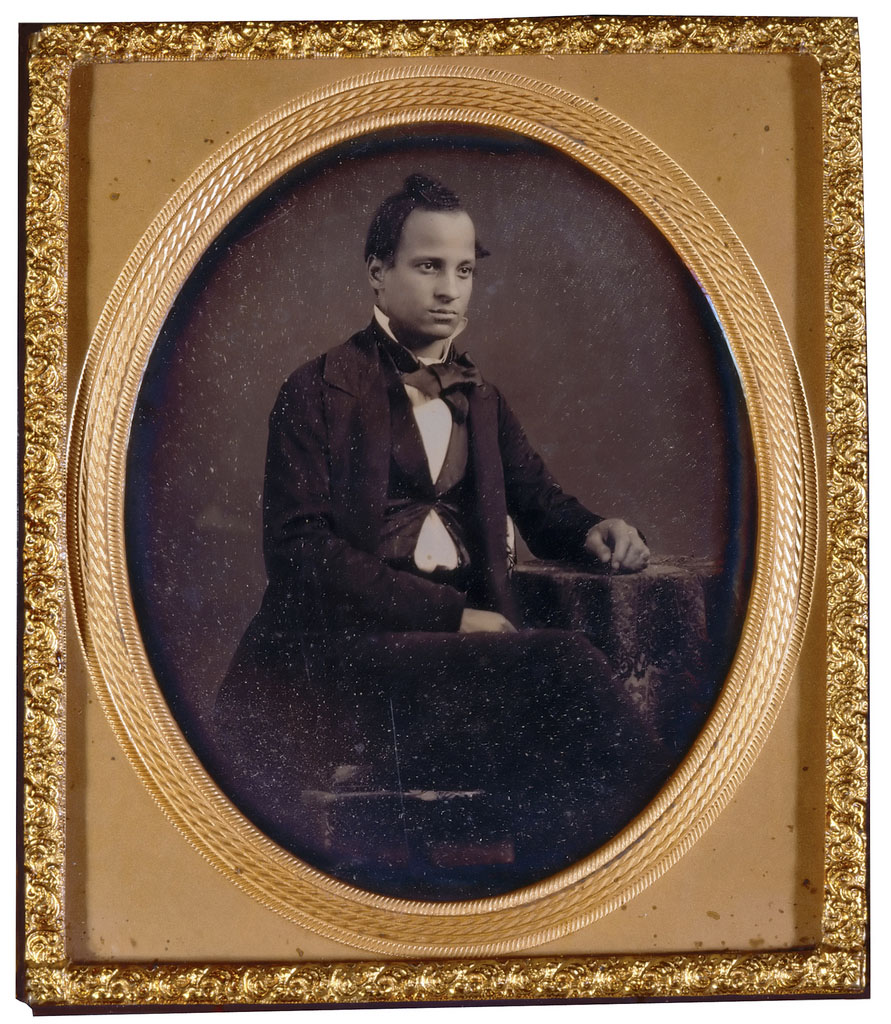 James Presley Ball (American, 1825-1904) 'Alexander S. Thomas' c. late 1850s from the exhibition 'Called to the Camera: Black American Studio Photographers' at the New Orleans Museum of Art (NOMA), Sept 2022 - Jan 2023