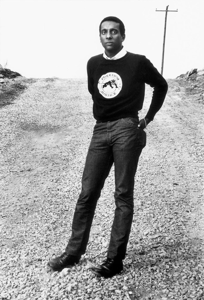 Gordon Parks (American, 1912-2006) 'Stokely Carmichael, Lowndes County, Alabama' 1966, printed 2022 from the exhibition 'Gordon Parks: Stokely Carmichael and Black Power' at the Museum of Fine Arts, Houston, Oct 2022 - Jan 2023