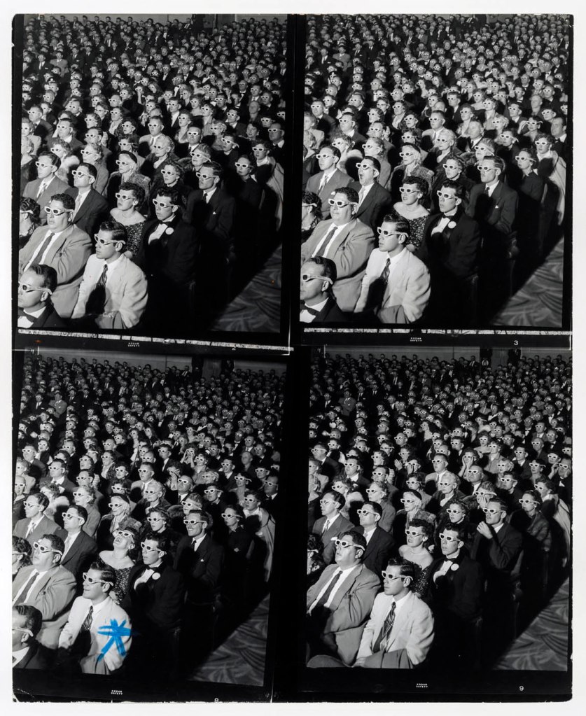 Jay Eyerman (American, 1906-1985) '3-D Movie Contact Sheet' 1952