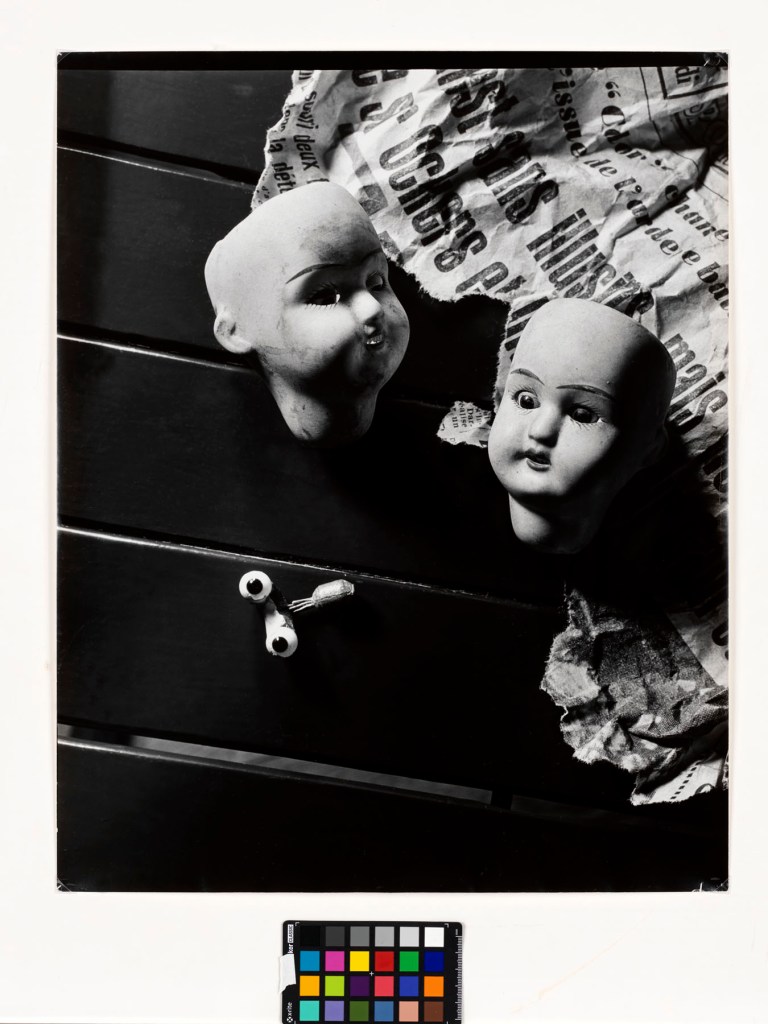 Ilse Bing (American born Germany, 1899-1998) 'Without Illusion, Flea Market, Paris' 1957