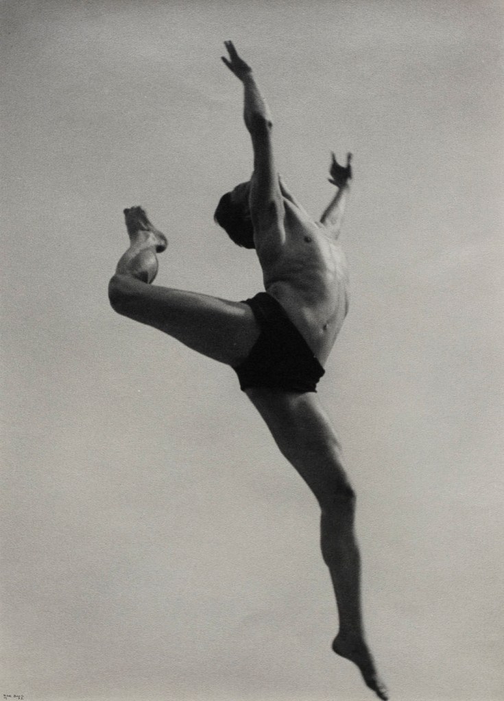 Ilse Bing (American born Germany, 1899-1998) 'Dancer Gerard Willem van Loon' 1932