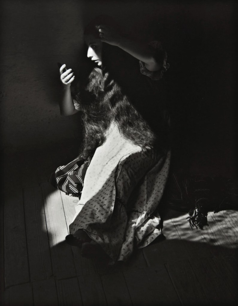 Manuel Álvarez Bravo (Mexican, 1902-2002) 'Portrait of the Eternal' (Retrato de lo eterno) 1935 from the exhibition 'Luces y Sombras: Images of Mexico | Photographs from the Bank of America Collection' at the Tacoma Art Museum, Oct 2022 - Feb 2023