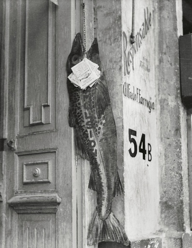 Manuel Álvarez Bravo (Mexican, 1902-2002) 'The Big Fish Eats the Little Ones' (El pez grande se come a los chicos) 1932