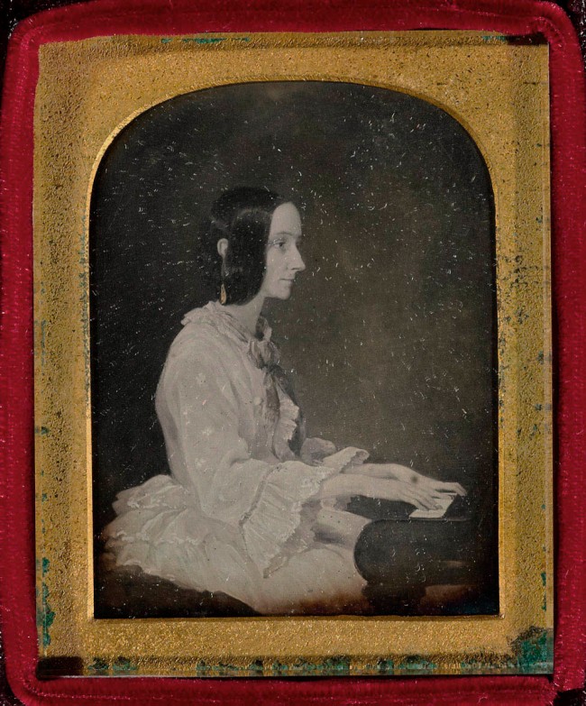 Photographer unknown (English) 'Copy of an 1852 painting of Ada Lovelace by Henry Wyndam Phillips' 13 August 1852