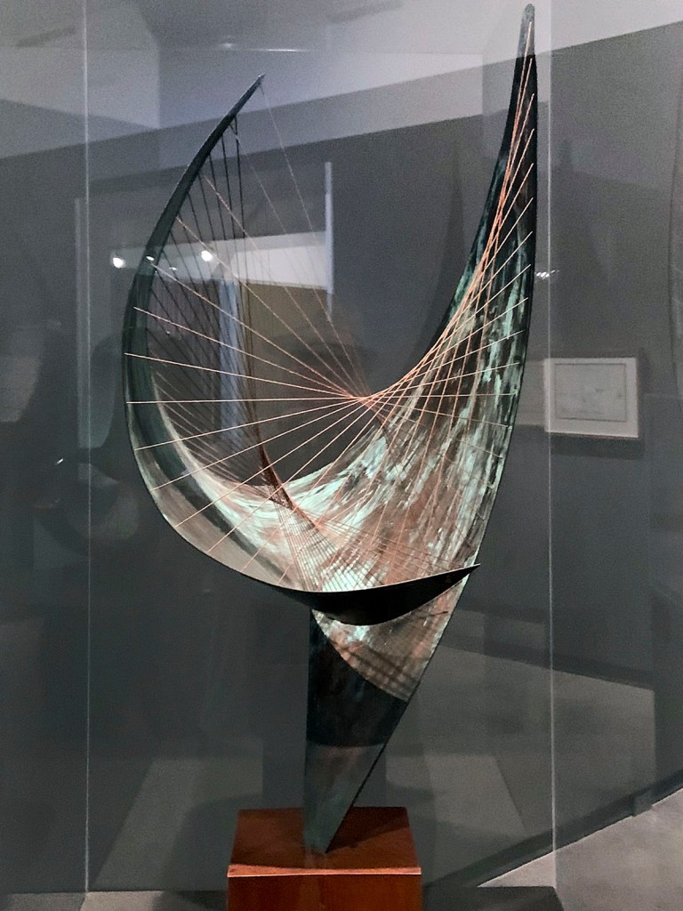 Barbara Hepworth (British, 1903-1975) 'Orpheus (Maquette 2) Version II' 1956 (installation view)