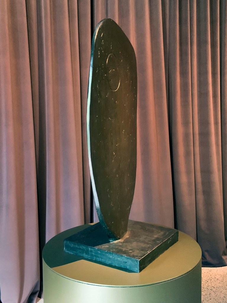 Barbara Hepworth (British, 1903-1975) 'Single Form (Chûn Quoit)' 1961 (installation view)