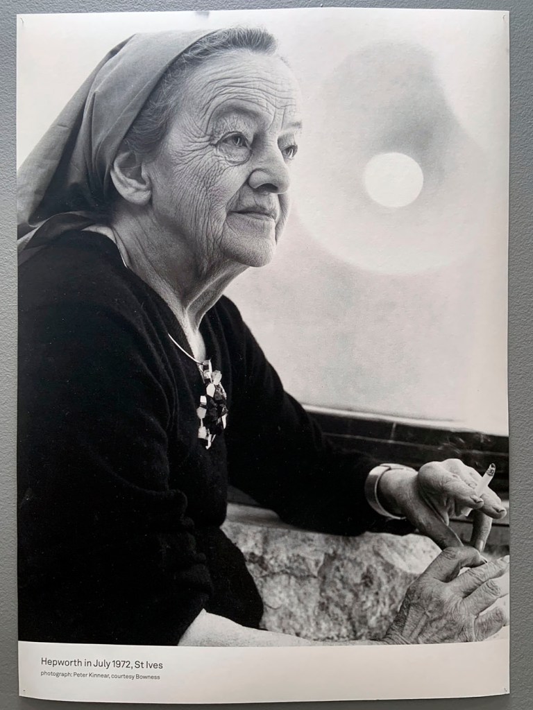 Installation view of the exhibition 'Barbara Hepworth: In Equilibrium' at the Heide Museum of Modern Art, Melbourne