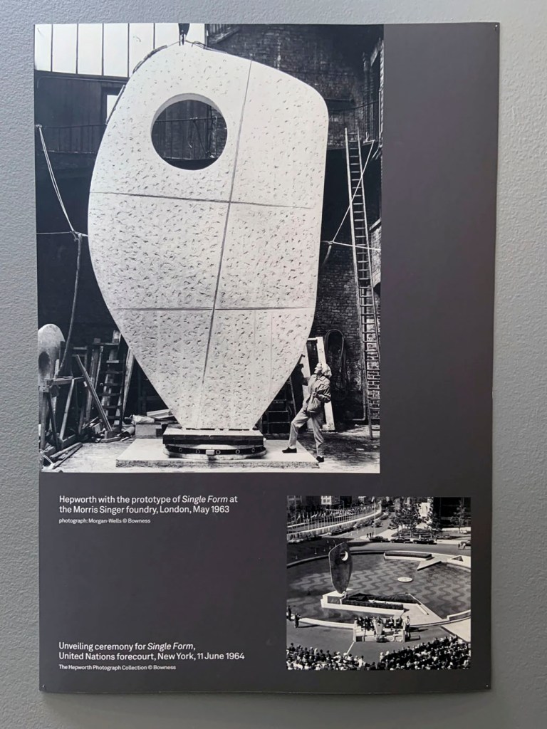 Installation view of the exhibition 'Barbara Hepworth: In Equilibrium' at the Heide Museum of Modern Art, Melbourne