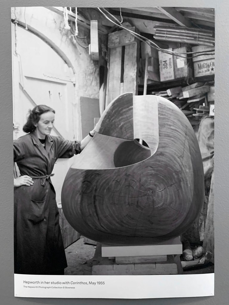 Installation view of the exhibition 'Barbara Hepworth: In Equilibrium' at the Heide Museum of Modern Art, Melbourne