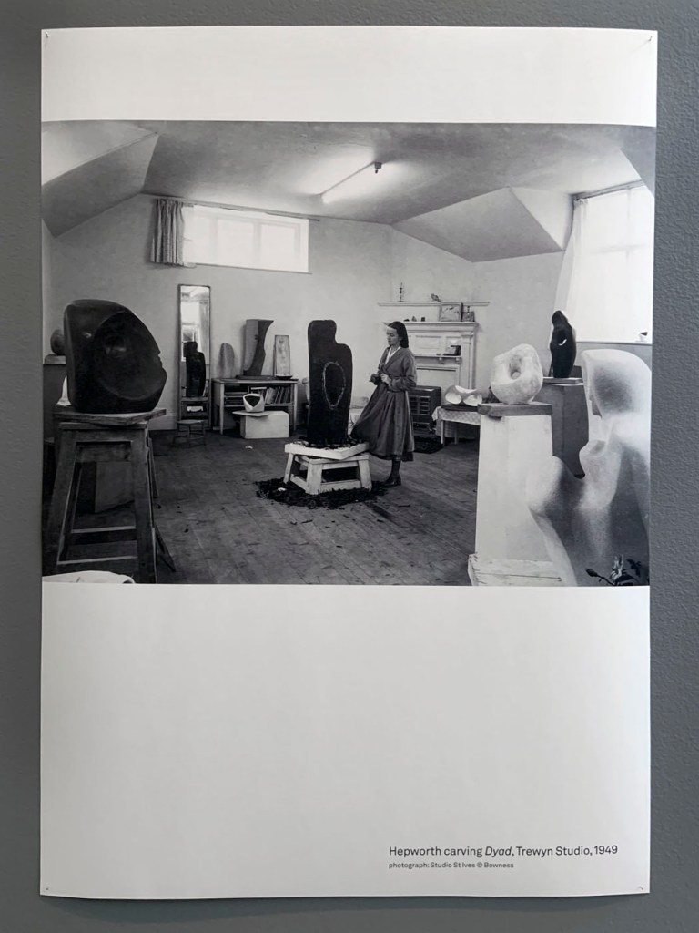 Installation view of the exhibition 'Barbara Hepworth: In Equilibrium' at the Heide Museum of Modern Art, Melbourne