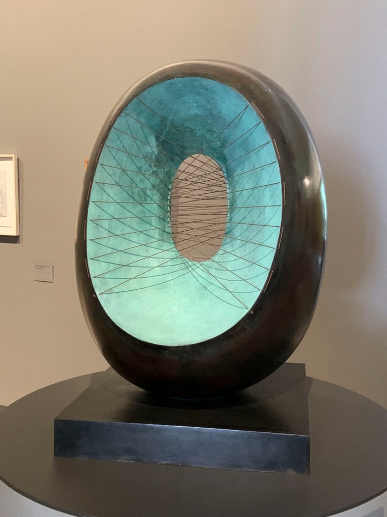 Barbara Hepworth (British, 1903-1975) 'Spring' 1966 (installation view)