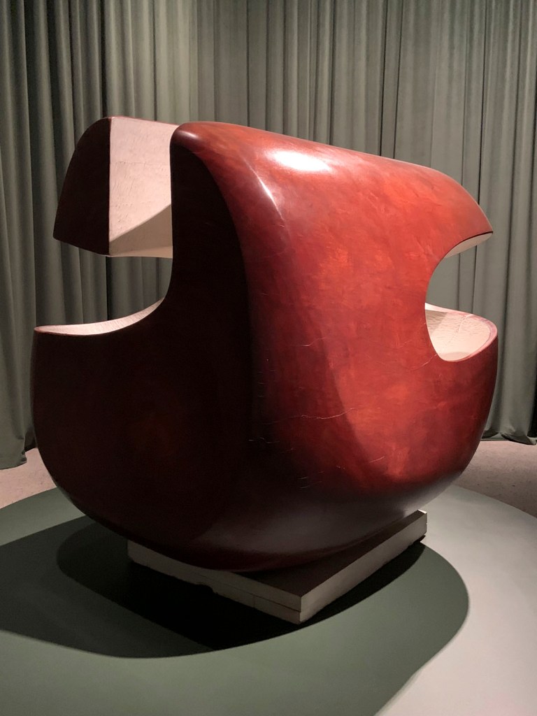 Barbara Hepworth (British, 1903-1975) 'Corinthos' 1954-1955 (installation view)