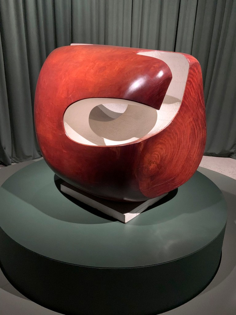 Barbara Hepworth (British, 1903-1975) 'Corinthos' 1954-1955 (installation view)