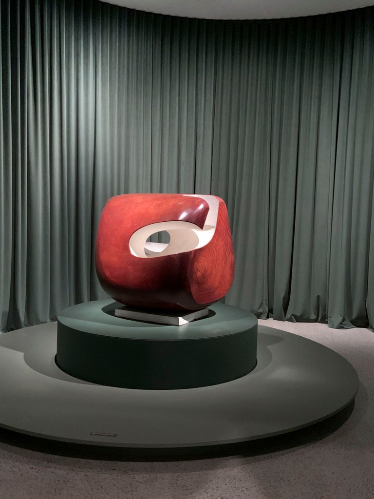 Barbara Hepworth (British, 1903-1975) 'Corinthos' 1954-1955 (installation view)