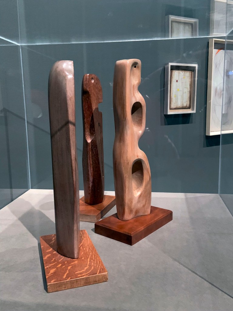 Barbara Hepworth (British, 1903-1975) 'Maquette for 'The Unknown Political Prisoner' 1952 (installation view)