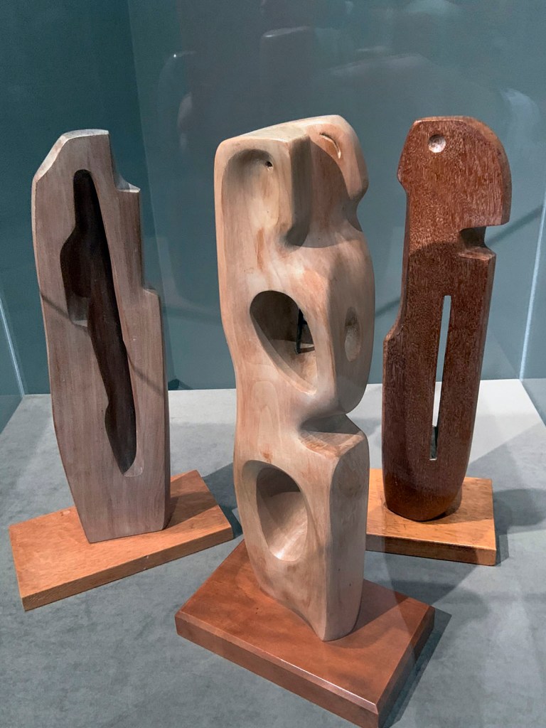 Barbara Hepworth (British, 1903-1975) 'Maquette for 'The Unknown Political Prisoner' 1952 (installation view)