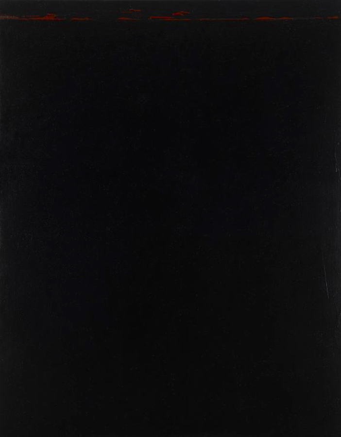 Peter Booth (Australian born England, b. 1940, Australia from 1958) 'Painting' 1974 from the exhibition 'Peter Booth' at TarraWarra Museum of Art, Healesville, Nov 2022 - March 2023