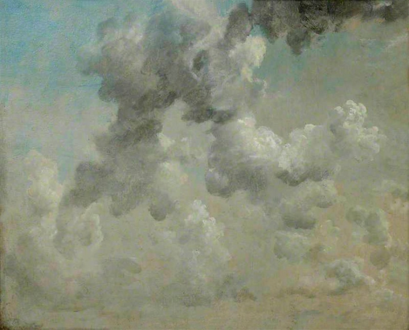 John Constable (British 1776-1837) 'Study of clouds' 1822