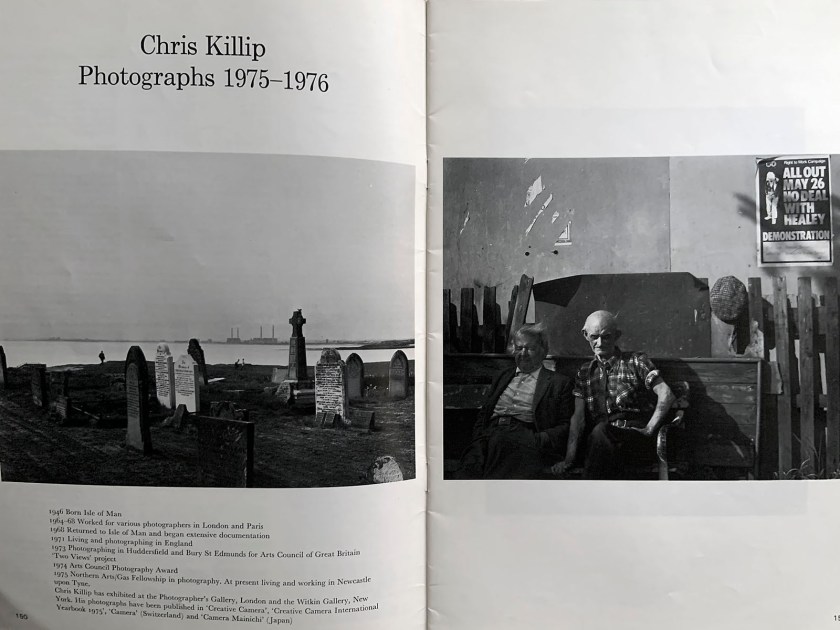 Pages from "Chris Killip Photographs 1975-1976" as seen in 'Creative Camera' magazine May 1977