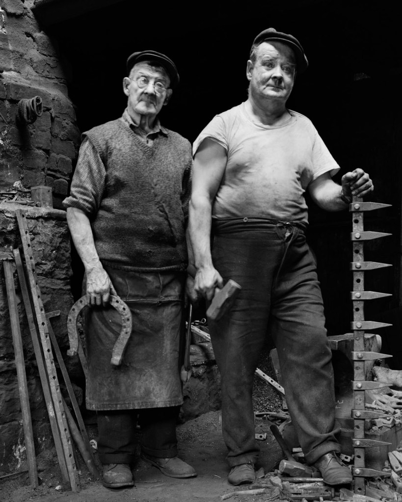 Chris Killip (British, 1946-2020) 'Mr 'Snooker' Corkhill and his son, Castletown' 1970-1973 Chris Killip (British, 1946-2020) 'Mr 'Snooker' Corkhill and his son, Castletown' 1970-1973