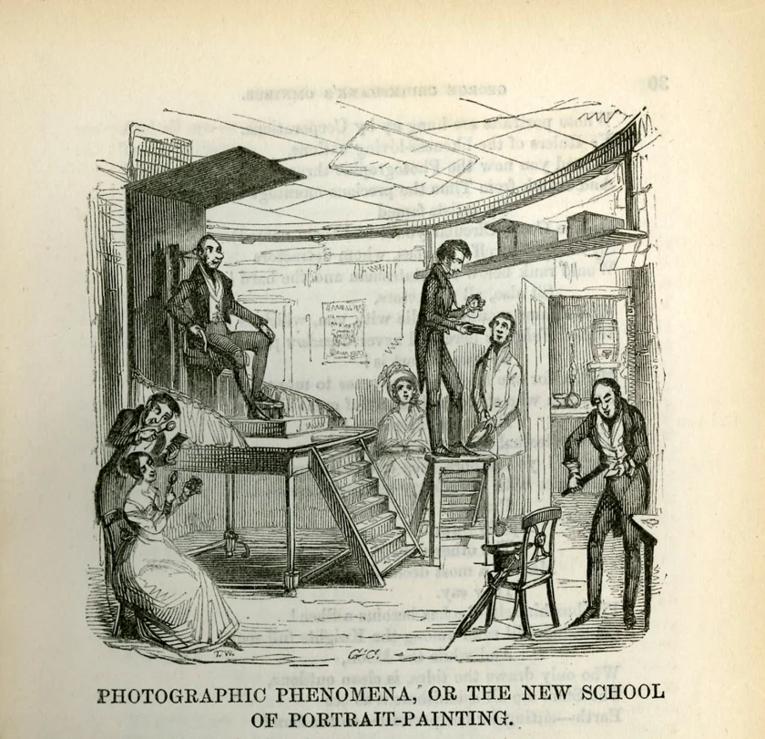 Laman Blanchard ed. 'Photographic Phenomena' 'George Cruikshank's Omnibus' (London Tilt and Borgue, 1842) London, 1842