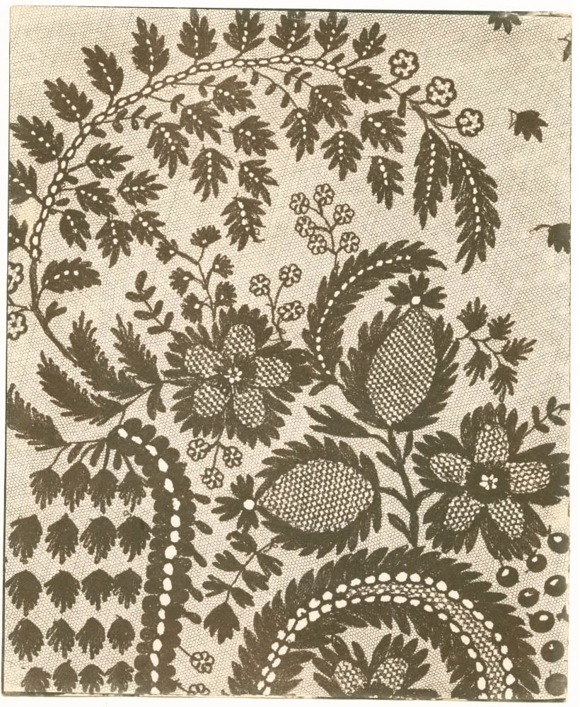 William Henry Fox Talbot (English, 1800-1877) 'Lace' Early 1840s