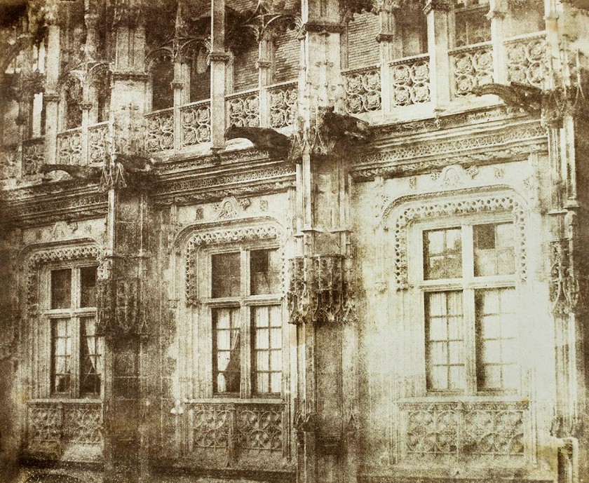 William Henry Fox Talbot (English, 1800-1877) 'Palace of Justice, Rouen' Taken in May 1843