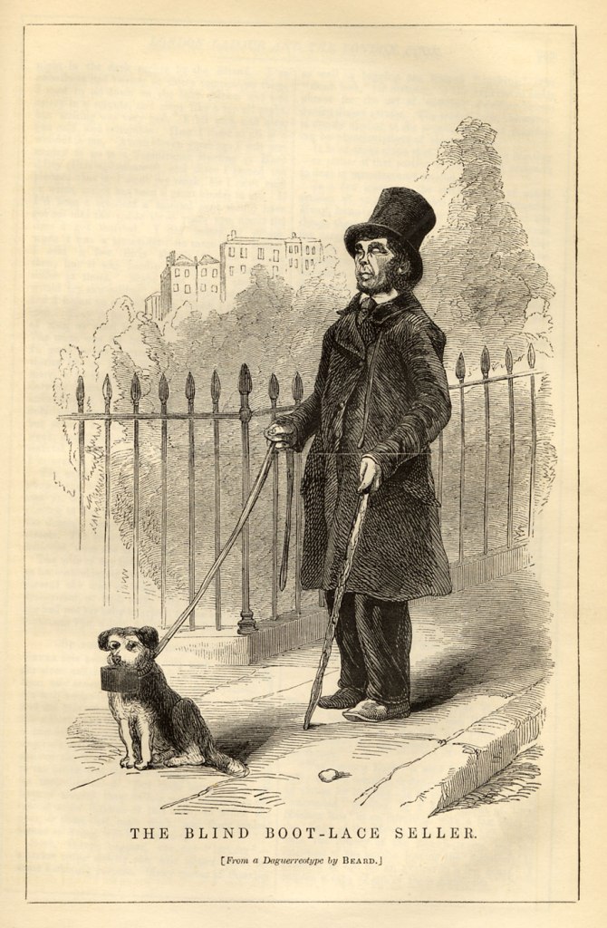 'The Blind Boot-Lace Seller' (From a Daguerreotype by BEARD)