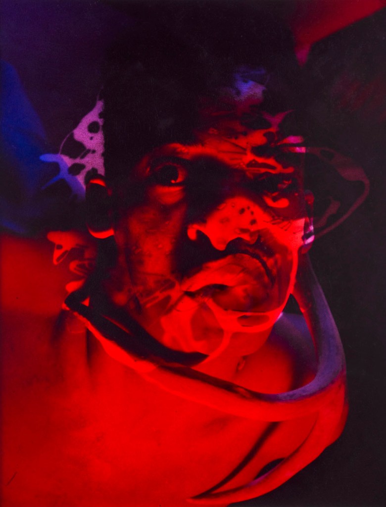 Jimmy DeSana (American, 1949-1990) 'Untitled (Man with Antler)' 1985