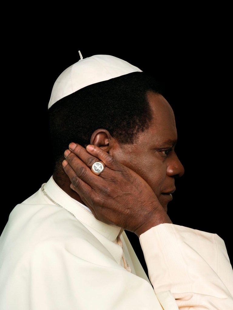 Samuel Fosso (Nigerian born Cameroon, b. 1962) 'Black Pope' 2017