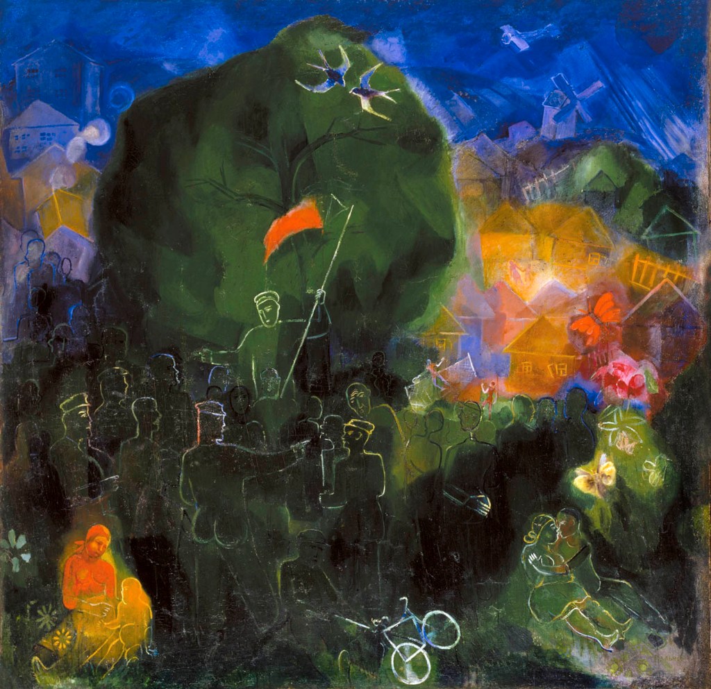 Viktor Palmov (Ukrainian born Russia, 1888-1929) 'The 1st of May' 1929