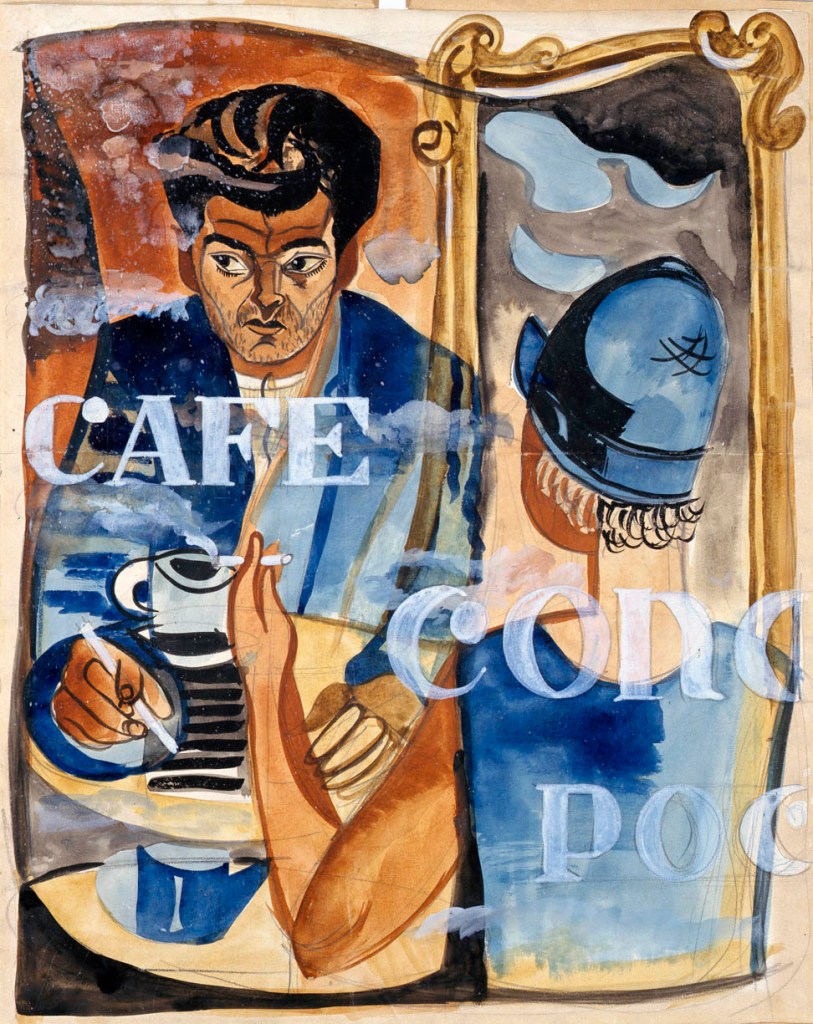 Anatol Petrytskyi (Ukrainian, 1895-1964) 'Portrait of Mykhailo Semenko' 1929