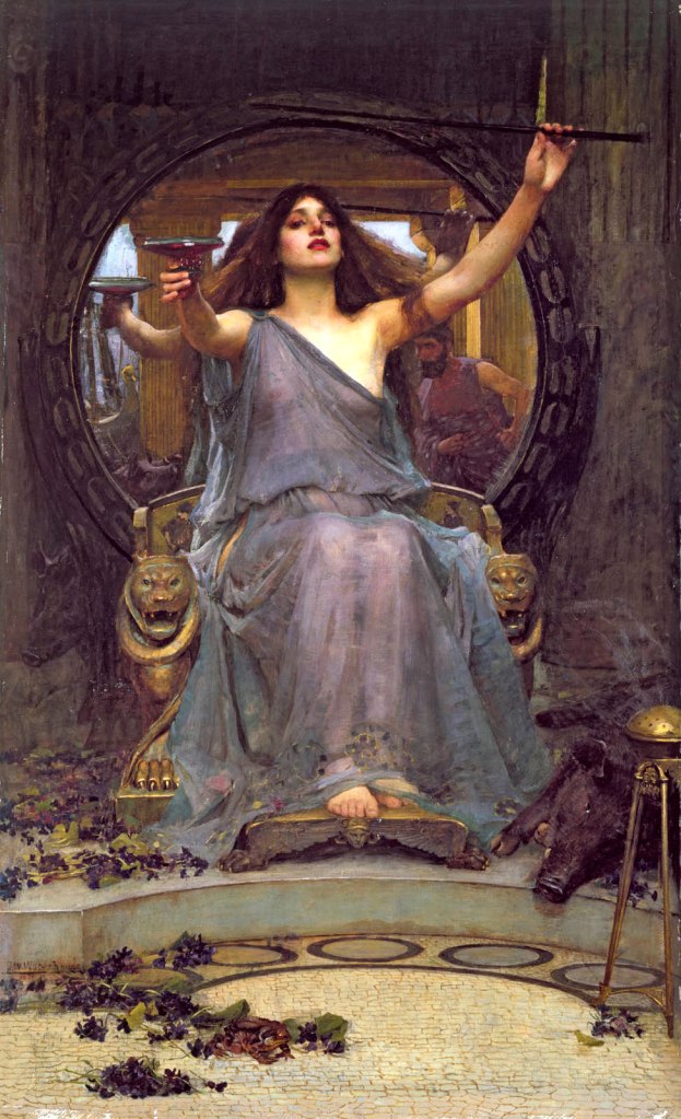 John William Waterhouse (1849-1917) 'Circe offering the cup to Ulysses' 1891 John William Waterhouse (1849-1917) 'Circe offering the cup to Ulysses' 1891