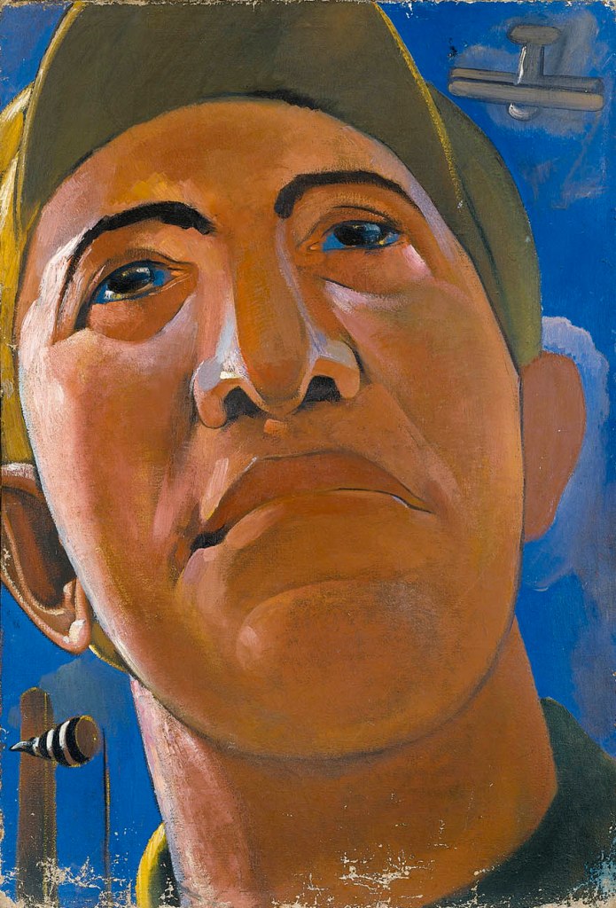 Kostiantyn Yeleva (Ukrainian, 1897-1950) 'Portrait' Late 1920s - early 1930s