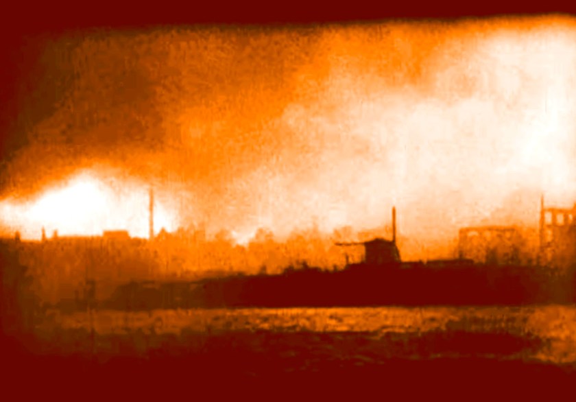 Marcus Bunyan (Australian, b. 1958). 'City (destruction)' 2023