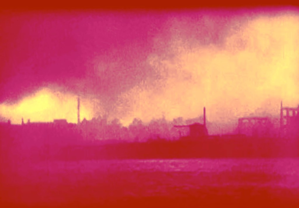 Marcus Bunyan (Australian, b. 1958). 'City (destruction)' 2023