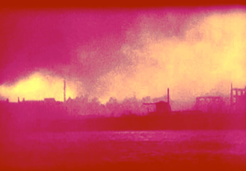 Marcus Bunyan (Australian, b. 1958). 'City (destruction)' 2023