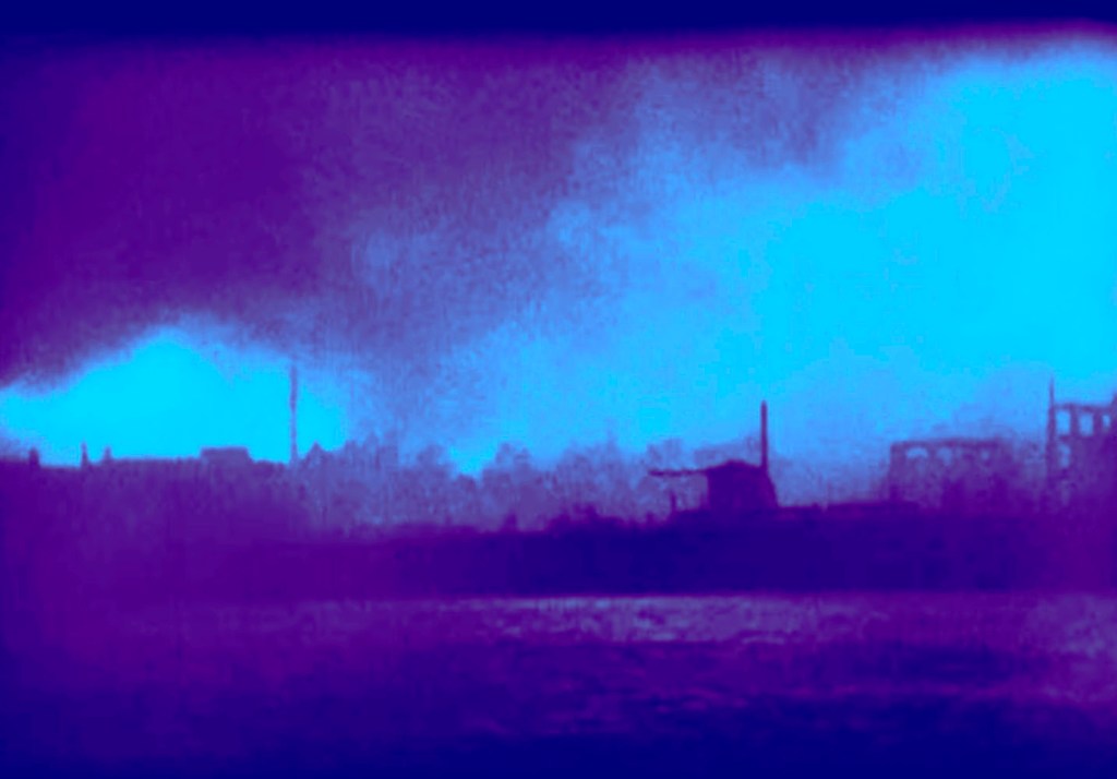 Marcus Bunyan (Australian, b. 1958). 'City (destruction)' 2023