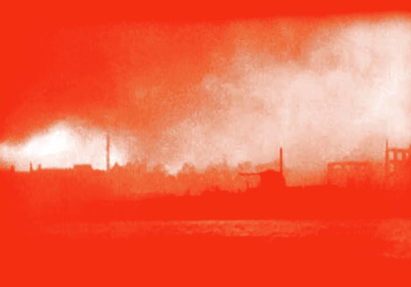 Marcus Bunyan (Australian, b. 1958). 'City (destruction)' 2023