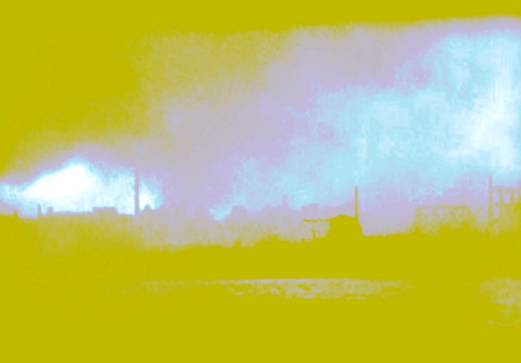 Marcus Bunyan (Australian, b. 1958). 'City (destruction)' 2023