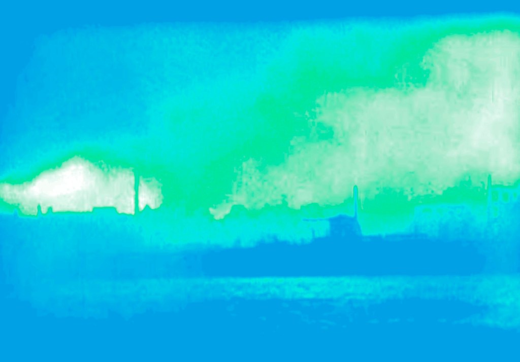 Marcus Bunyan (Australian, b. 1958). 'City (destruction)' 2023