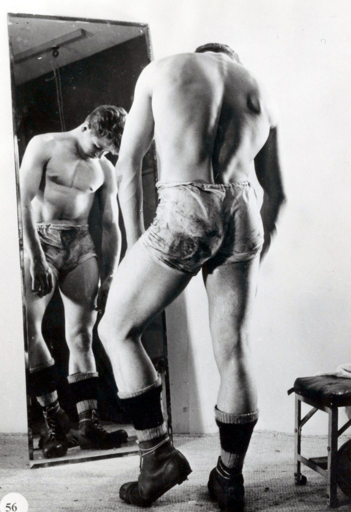 Basil Clavering (British, 1910-1973) (Royale). 'Untitled (Footballer)' 1950s